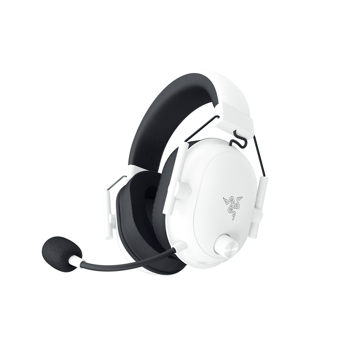 Razer Blackshark V2 HyperSpeed White Edition - kabelloses Gaming Headset mit 70 Stunden Akku-Laufzeit, USB-C, Ultra leic...