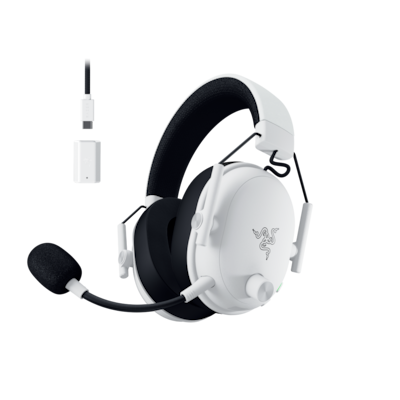 Razer Blackshark V3 kabelloses E-Sport Headset, weiß