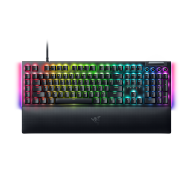 Razer BlackWidow V4 Gaming Tastatur (gelbe Switches) - Gaming Tastatur mit Razer Yellow Switches