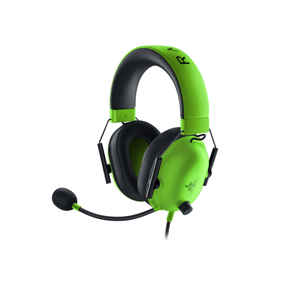Razer Blackshark V2 X Green Edition - kabelgebundenes 7.1 Surround Sound Gaming Headset mit passiver Geräuschunterdrücku...