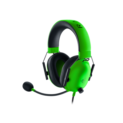 Razer Blackshark V2 X Green Edition - kabelgebundenes 7.1 Surround Sound Gaming Headset mit passiver Geräuschunterdrücku...