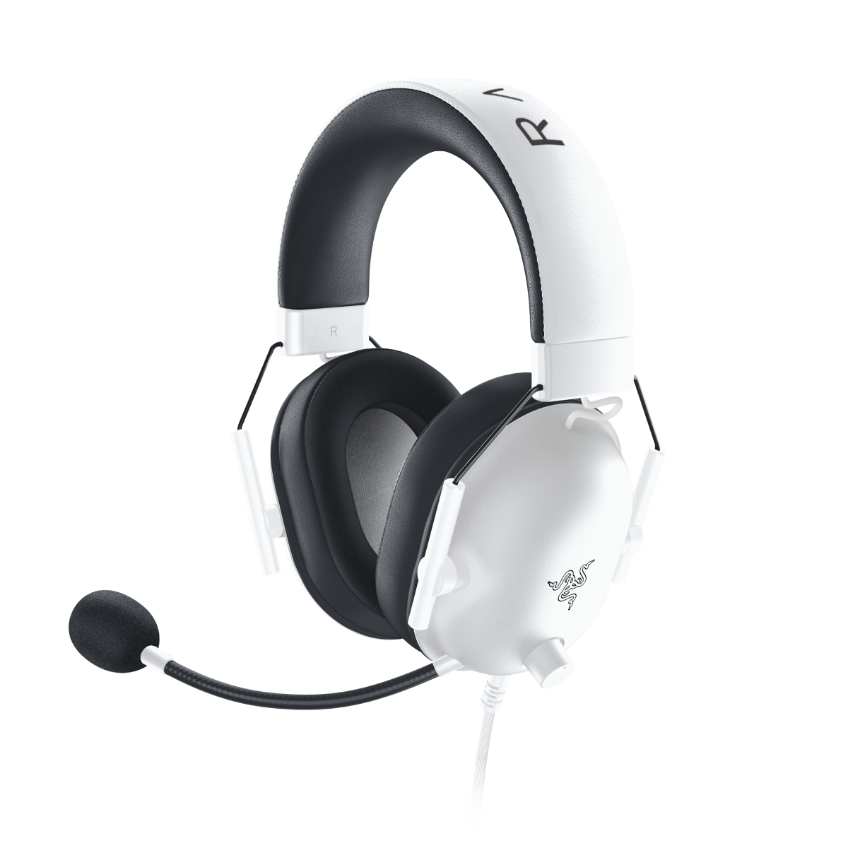 Razer Blackshark V2 X Special White Edition - kabelgebundenes 7.1 Surround Sound Gaming Headset mit passiver Geräuschunt...
