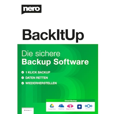 Nero BackItUp - Backup & Datensicherung