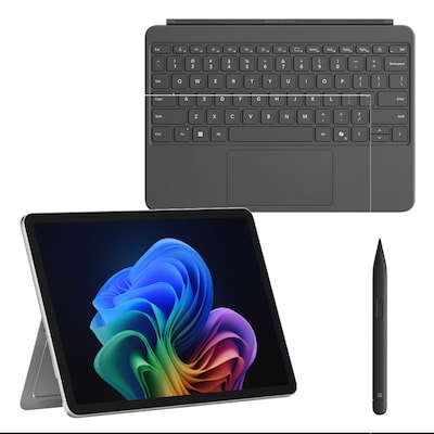 Microsoft Surface Pro Copilot+ PC 12" - 16GB - 256GB - XPlus inkl. Pro 12" Keyboard mit Slim Pen, anthrazit