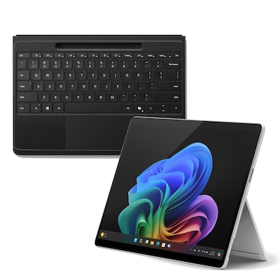 Thumbnail - Microsoft Surface Pro Copilot+ PC 13" - 16GB - 256GB - 5G inkl. Pro Flex Keyboard mit Stiftaufbewahrung, schwarz