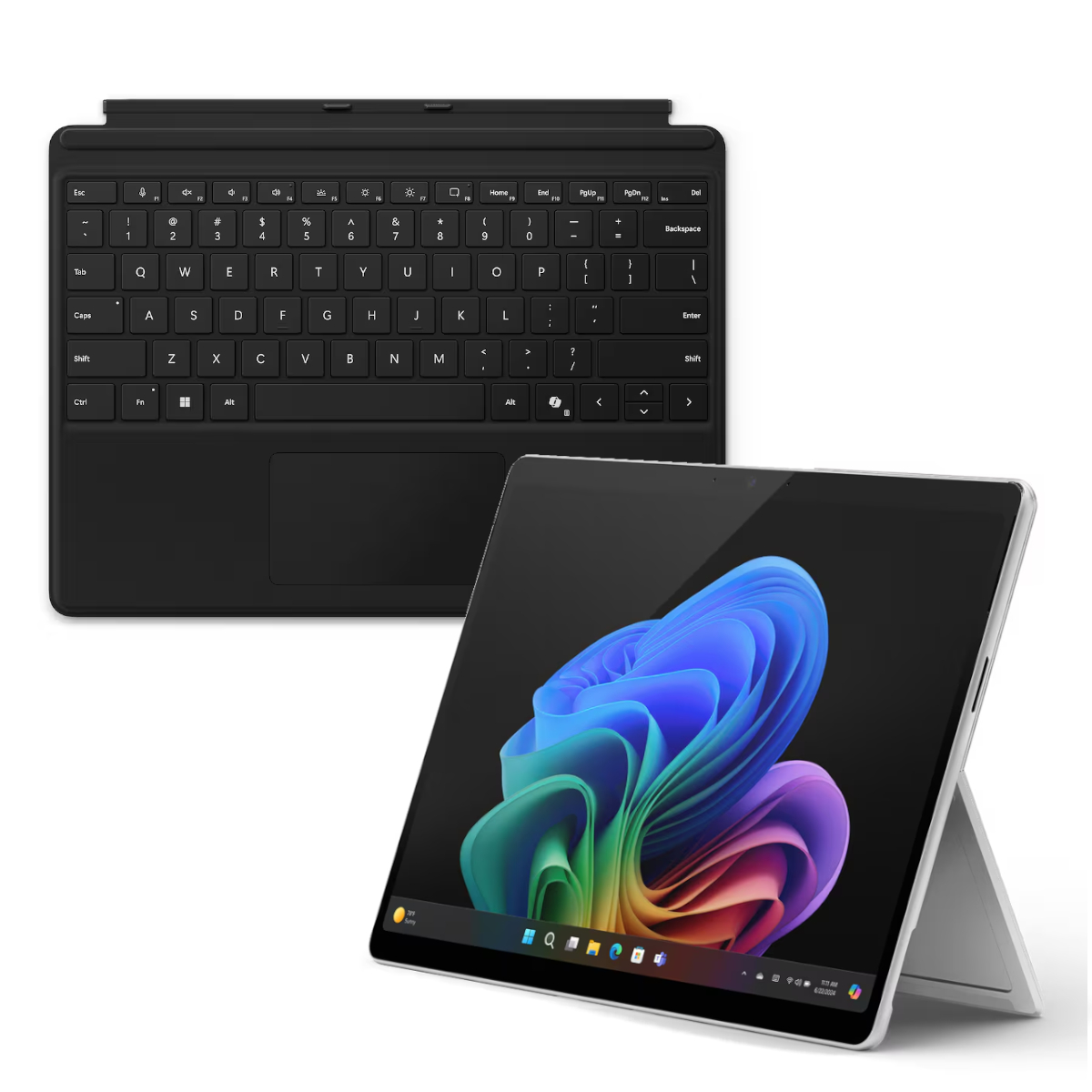 Microsoft Surface Pro Copilot+ PC 13" - 16GB - 512GB - 5G inkl. Pro Keyboard, schwarz