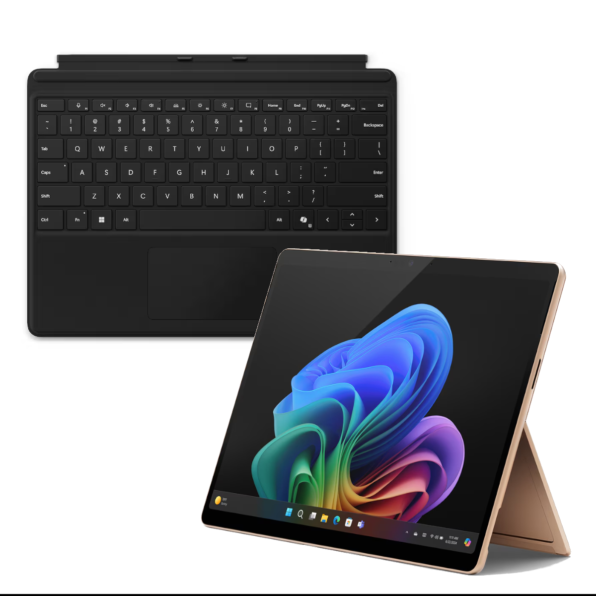 Microsoft Surface Pro Copilot+ PC 13" - 16GB - 1TB - X Elite inkl. Pro Keyboard, schwarz