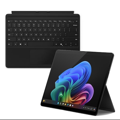 Thumbnail - Microsoft Surface Pro OLED Copilot+ PC - 16GB - 1TB - X Elite inkl. Pro Keyboard, schwarz