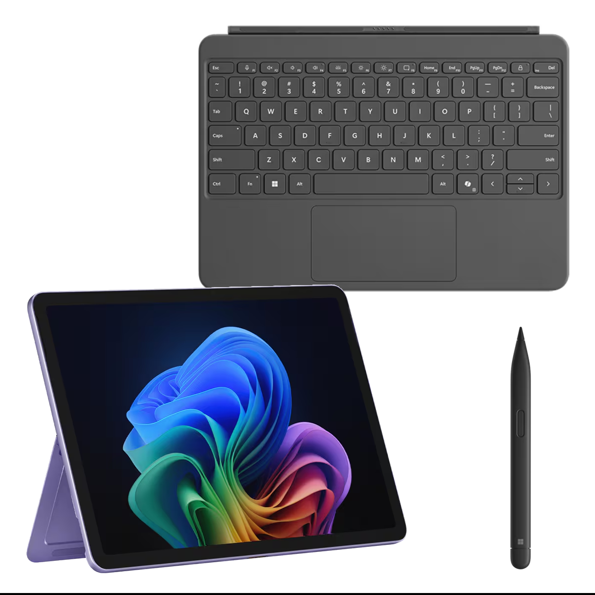 Microsoft Surface Pro Copilot+ PC 12" - 16GB - 512GB - XPlus inkl. Pro 12" Keyboard mit Slim Pen, anthrazit