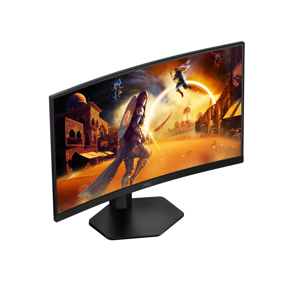 AOC Gaming C27G4ZXU - 27 Zoll FHD Curved Monitor, 280 Hz, 0.3 ms , FreeSync Premium, HDR10 (1920x1080, 2x HDMI, DisplayPort, USB Hub) schwarz/grau Displays Produkt Bild 3