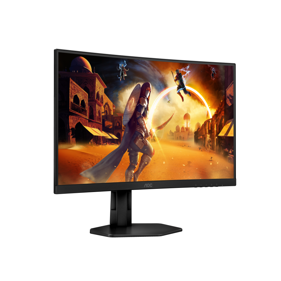AOC Gaming C27G4ZXU - 27 Zoll FHD Curved Monitor, 280 Hz, 0.3 ms , FreeSync Premium, HDR10 (1920x1080, 2x HDMI, DisplayPort, USB Hub) schwarz/grau Displays Produkt Bild 2