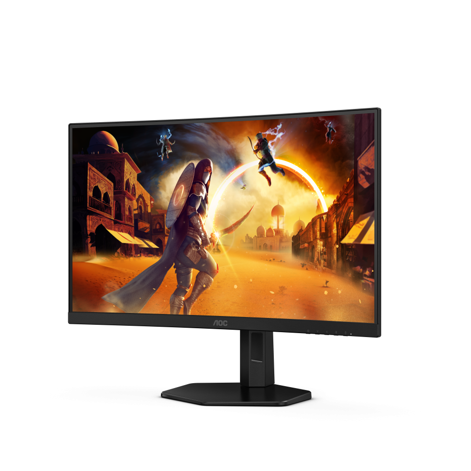 AOC Gaming C27G4ZXU - 27 Zoll FHD Curved Monitor, 280 Hz, 0.3 ms , FreeSync Premium, HDR10 (1920x1080, 2x HDMI, DisplayPort, USB Hub) schwarz/grau Displays Produkt Bild 4
