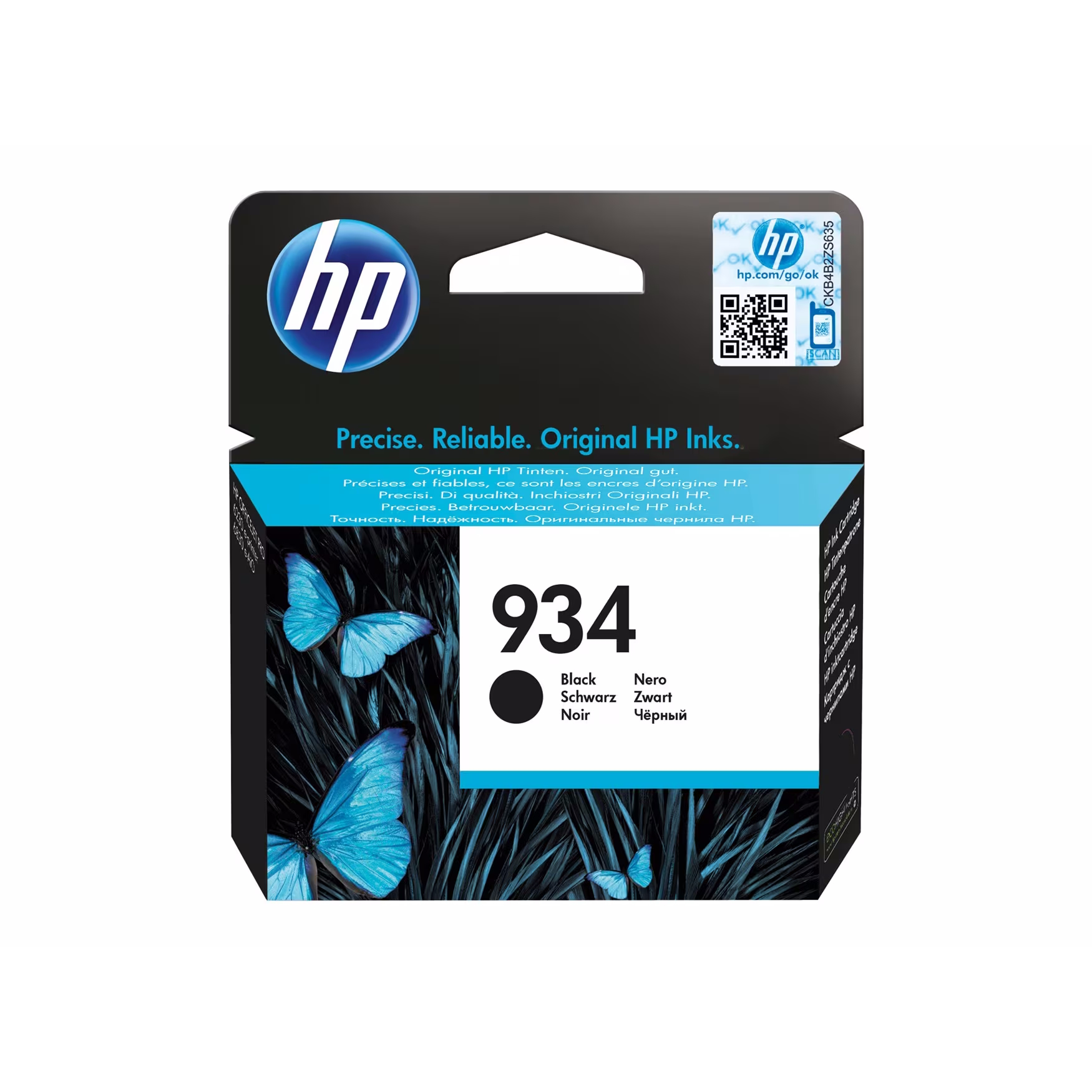 HP 934 (C2P19AE) Original Druckerpatrone Schwarz