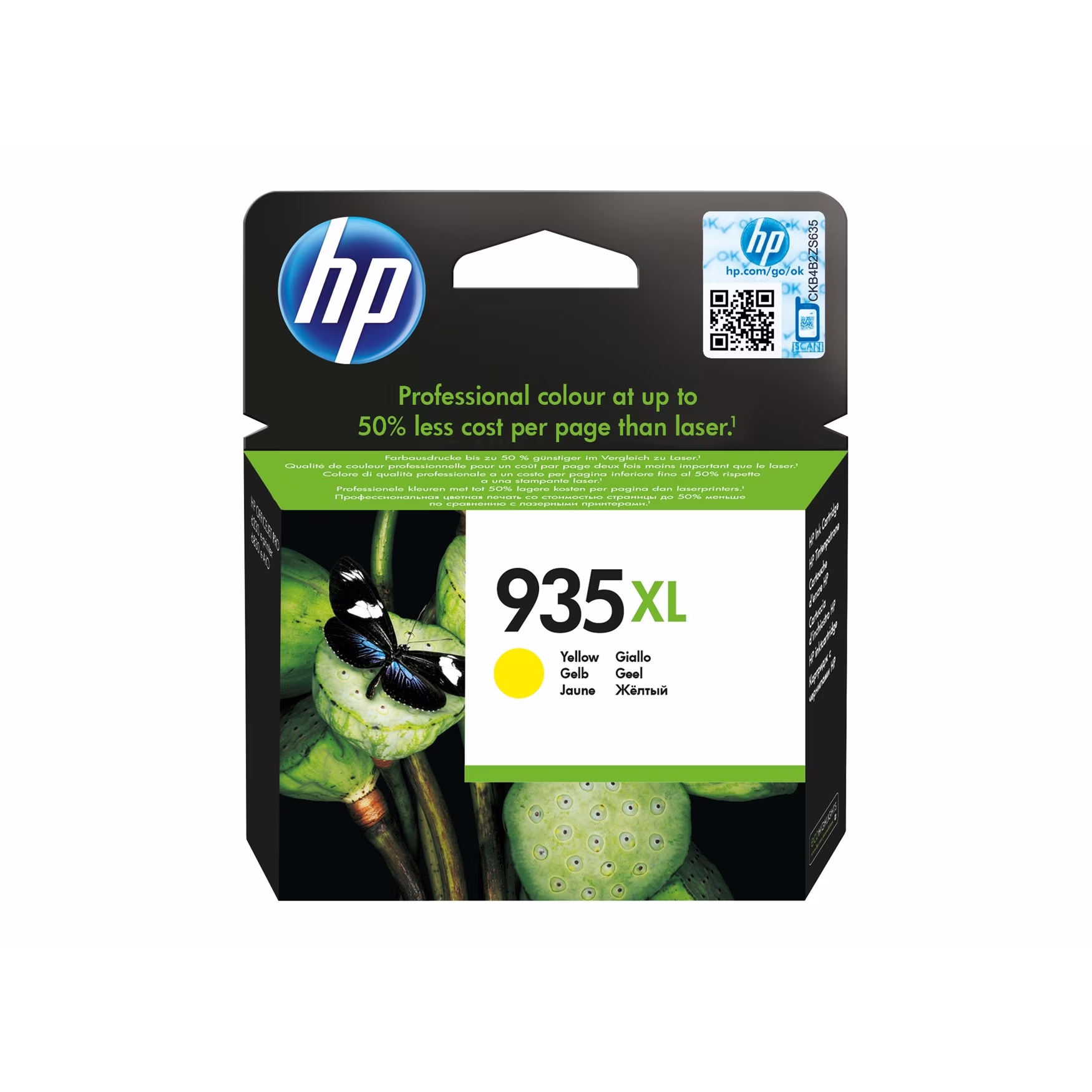 Thumbnail - HP 935XL (C2P26AE) Original Druckerpatrone Gelb