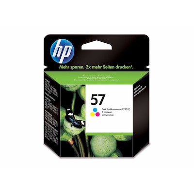 HP 57 (C6657AE) Original Tintenpatrone Cyan/Magenta/Gelb
