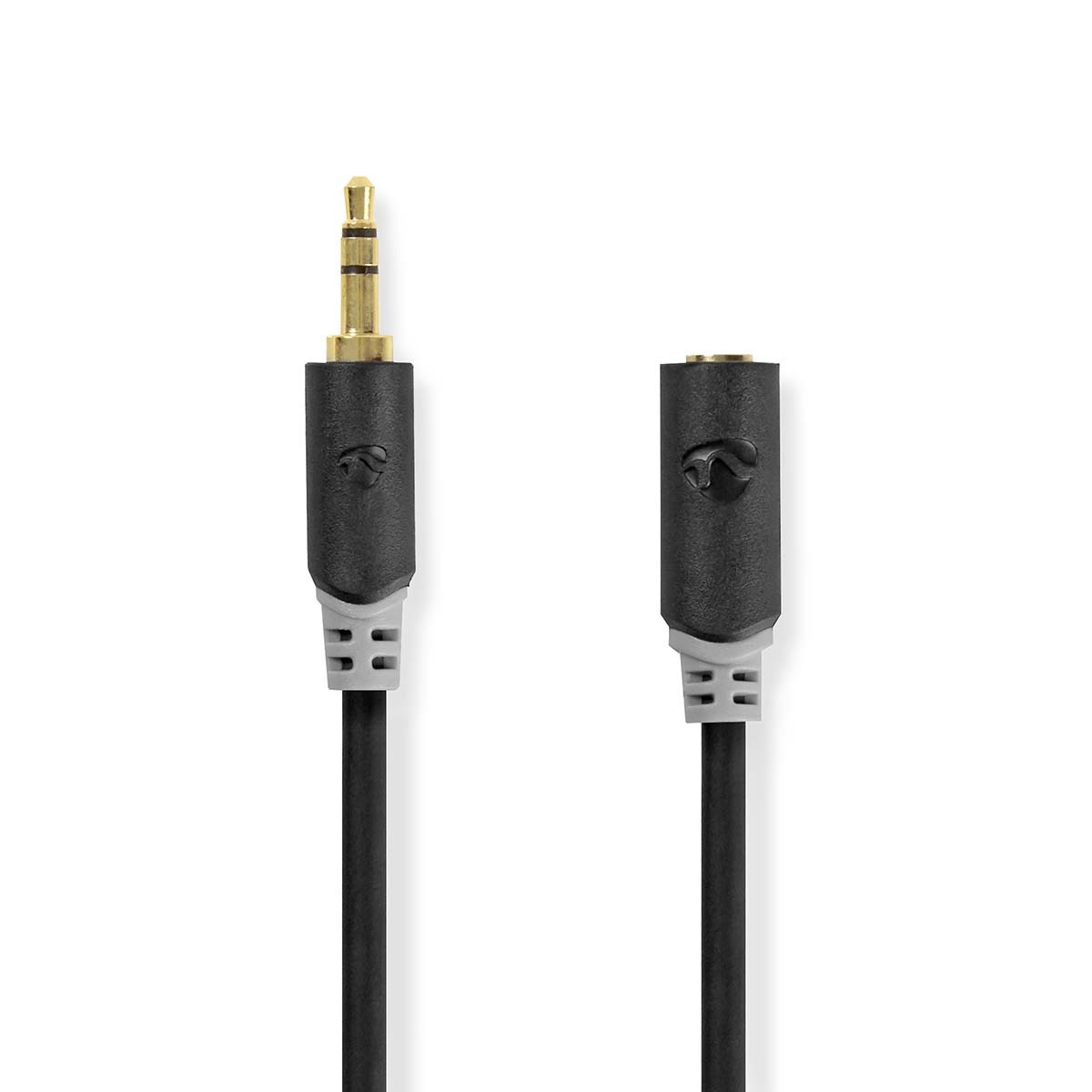 Nedis AUX Audiokabel 3,5-mm-Stecker - 3,5-mm-Buchse, 2,0 m