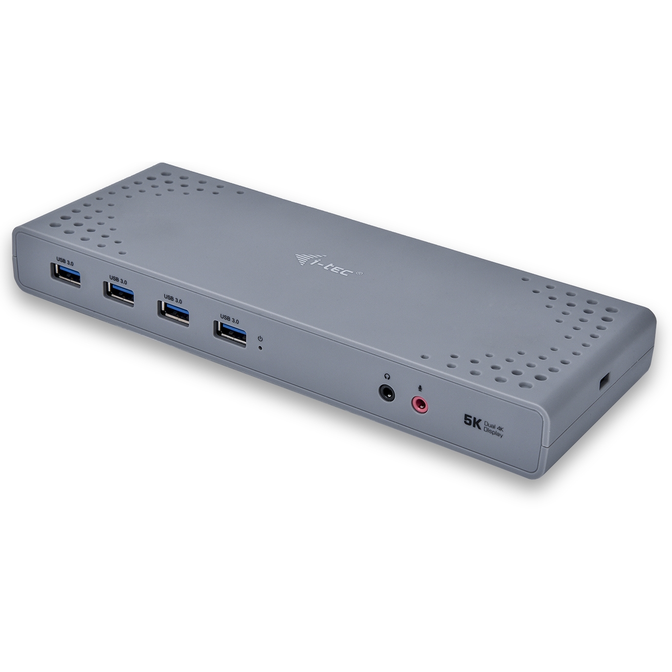 Thumbnail - i-tec USB-C / USB-A 3.0 4K DUAL VIDEO DOCKING STATION [2x HDMI, 2x DP-Port 1x USB-C 3.1, 6x USB 3.0 Typ A, 1x GLAN]