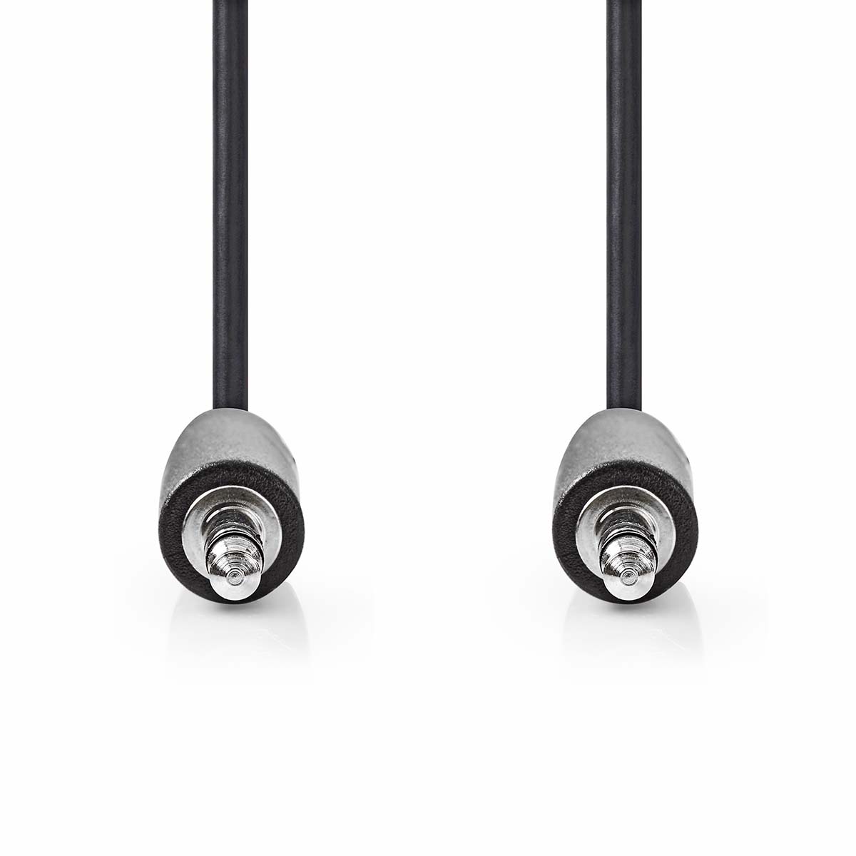 Nedis Stereo-Audiokabel | 3.5 mm Stecker | 3.5 mm Stecker - Vernickelt | 2.00 m | Rund | Schwarz | Box