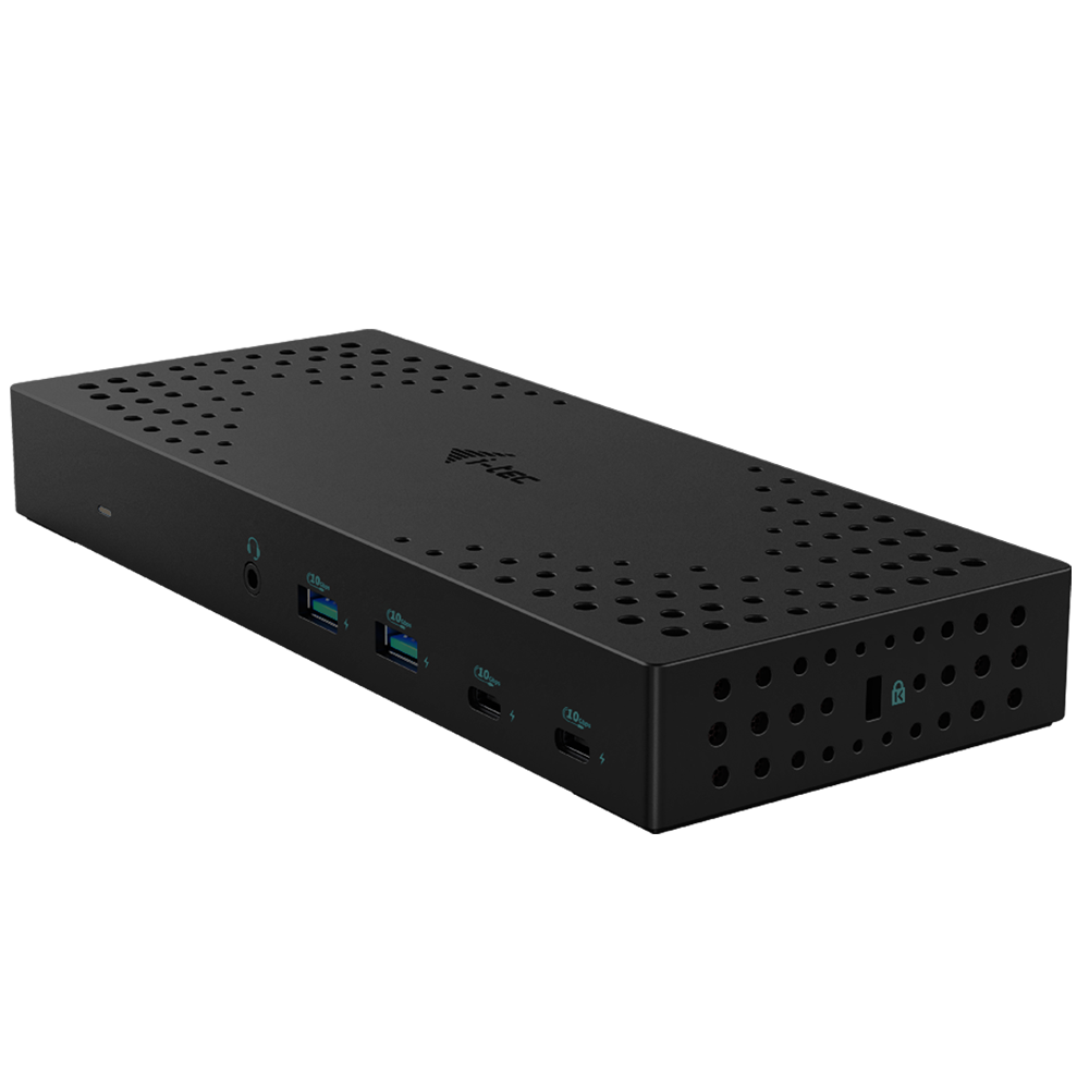 i-tec (CATRIPLE4KDOCKPD2) Dock / USB 3.0 / USB-C / Thunderbolt , 3x 4K Docking Station Gen 2 + Power Delivery 100W