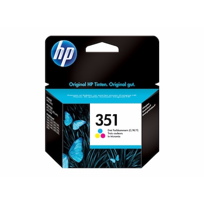 HP 351 (CB337EE) Original Druckerpatrone Cyan/Magenta/Gelb