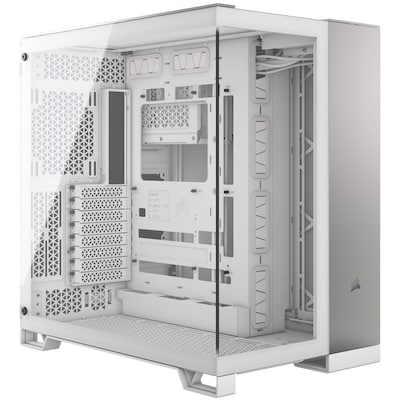 CORSAIR 6500X Aluminium weiß/grau | PC-Gehäuse