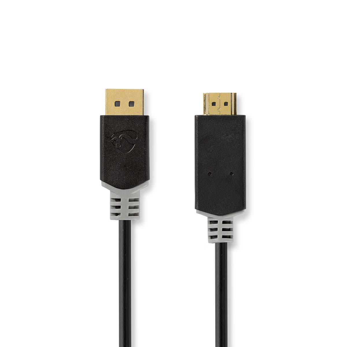 Nedis Displayport-Kabel | DisplayPort Stecker HDMI™| Ausgang | 4K@30Hz | Vergoldet | 2.00 m | rund | PVC | Anthrazit | V...