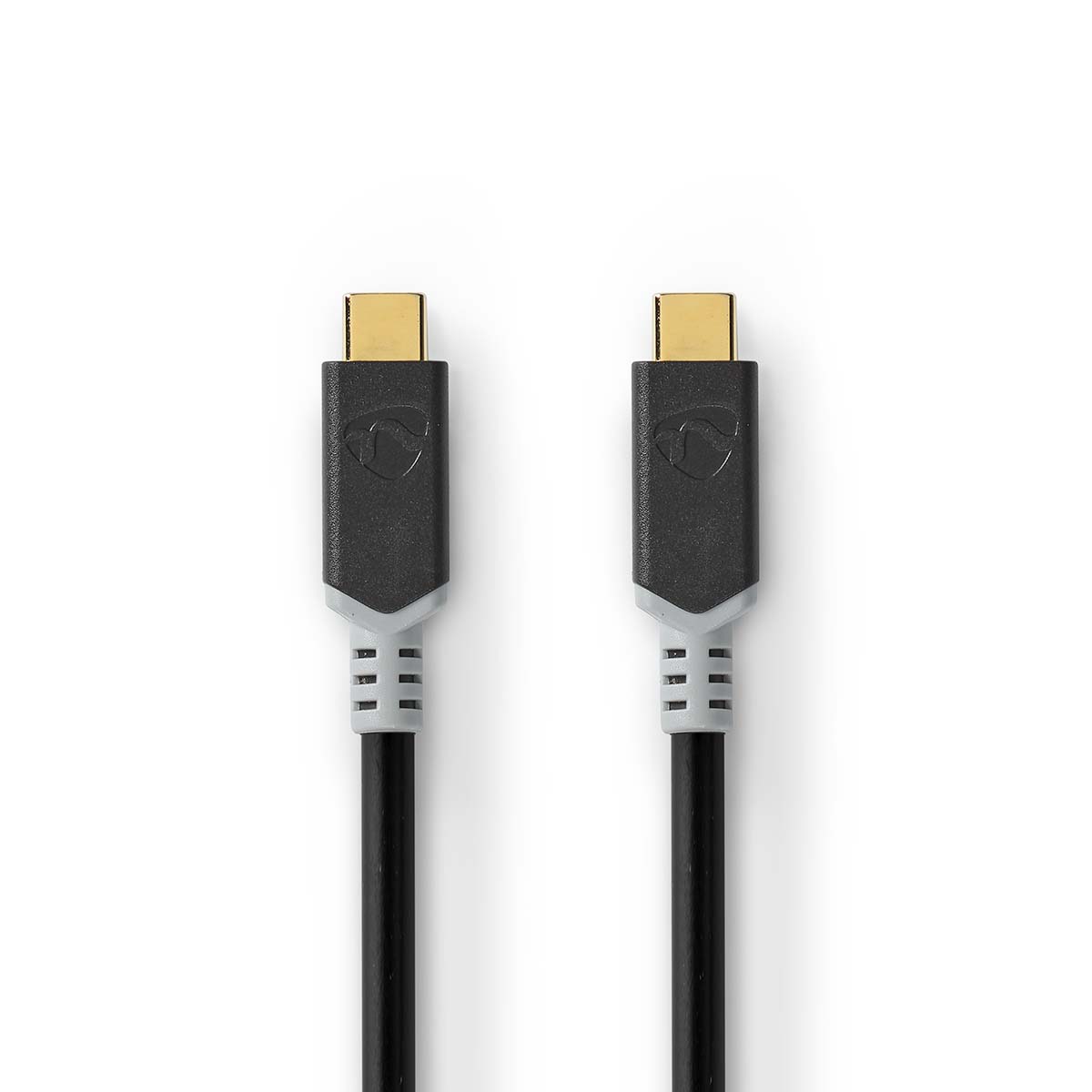 Nedis USB-Kabel | USB 3.2 Gen 2x2 | USB-C™ Stecker | USB-C™ Stecker | 4K@60Hz | 20 Gbps | Vergoldet | 2.00 m | rund | PV...