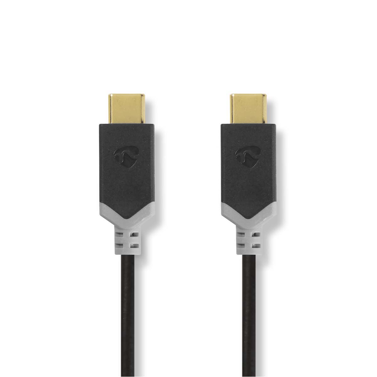 Nedis USB-Kabel | USB 3.2 Gen 1 | USB-C™ Stecker | USB-C™ Stecker | 4K@60Hz | 5 Gbps | Vernickelt | 1.00 m | rund | PVC ...