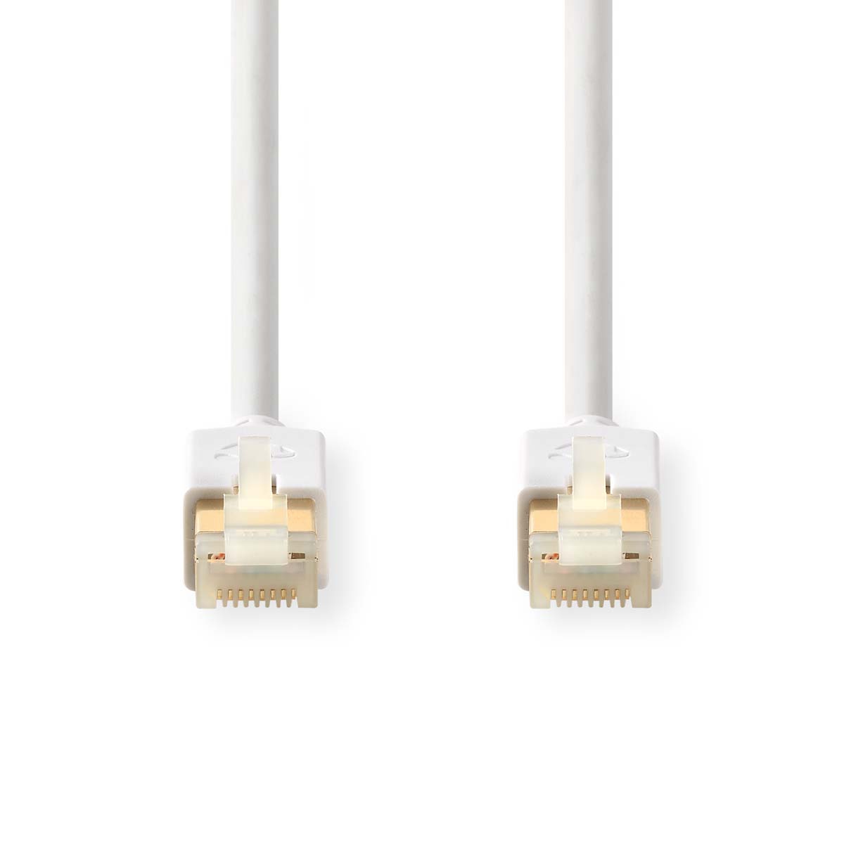 Nedis Cat 6 Kabel | RJ45 Stecker | RJ45 Stecker | S/FTP | 1.00 m | rund | LSZH / PVC | Weiss | Verpackung mit Sichtfenster