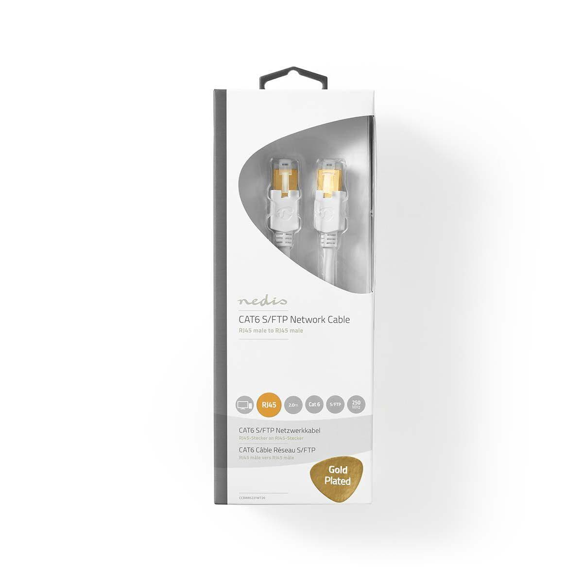 Nedis Cat 6 Kabel | RJ45 Stecker | RJ45 Stecker | S/FTP | 2.00 m Kabel Produkt Bild 3