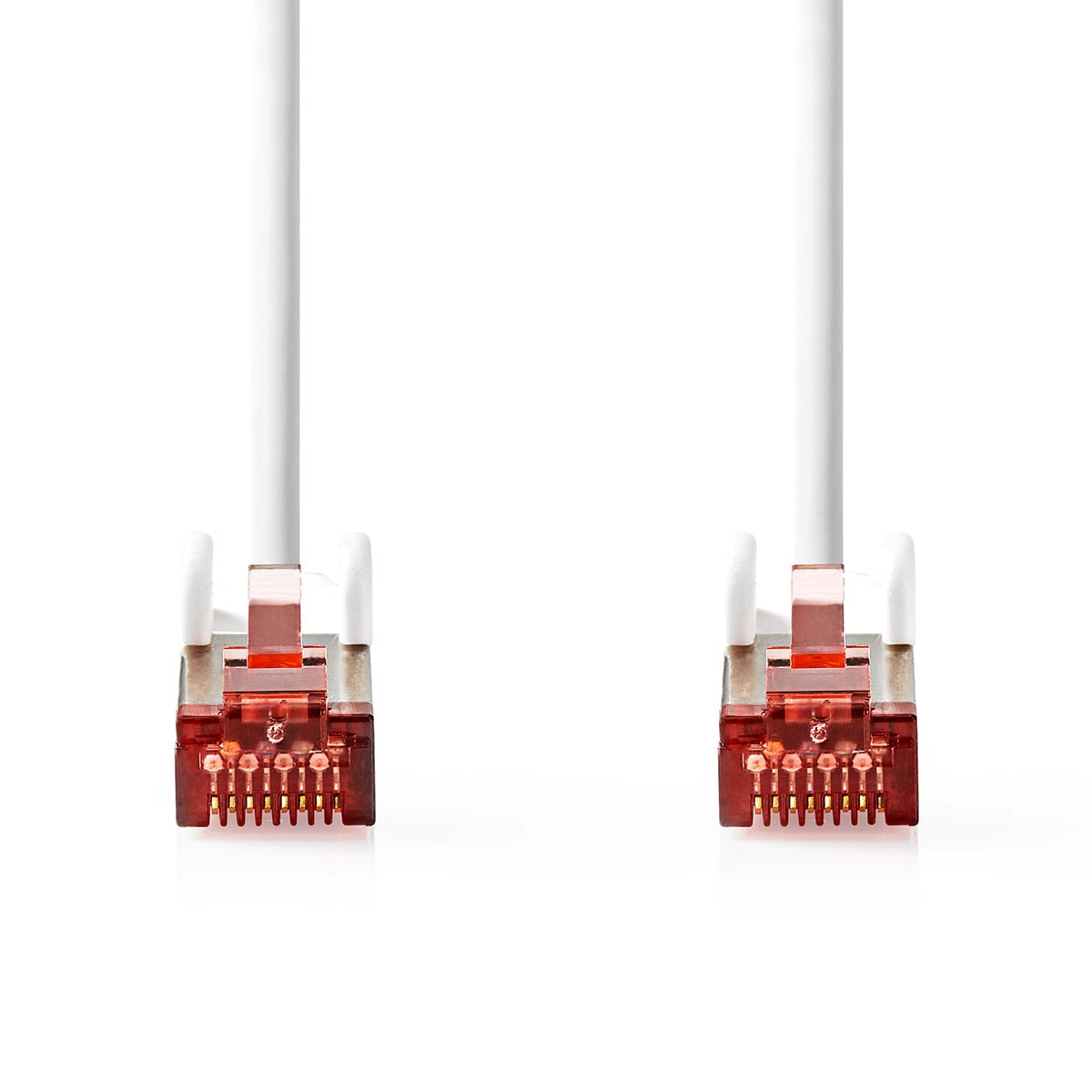 Nedis CAT6-Netzwerkkabel | RJ45 Stecker | RJ45 Stecker - S/FTP | 1.00 m | Innenbereich | Rund | LSZH | Weiss | Blister