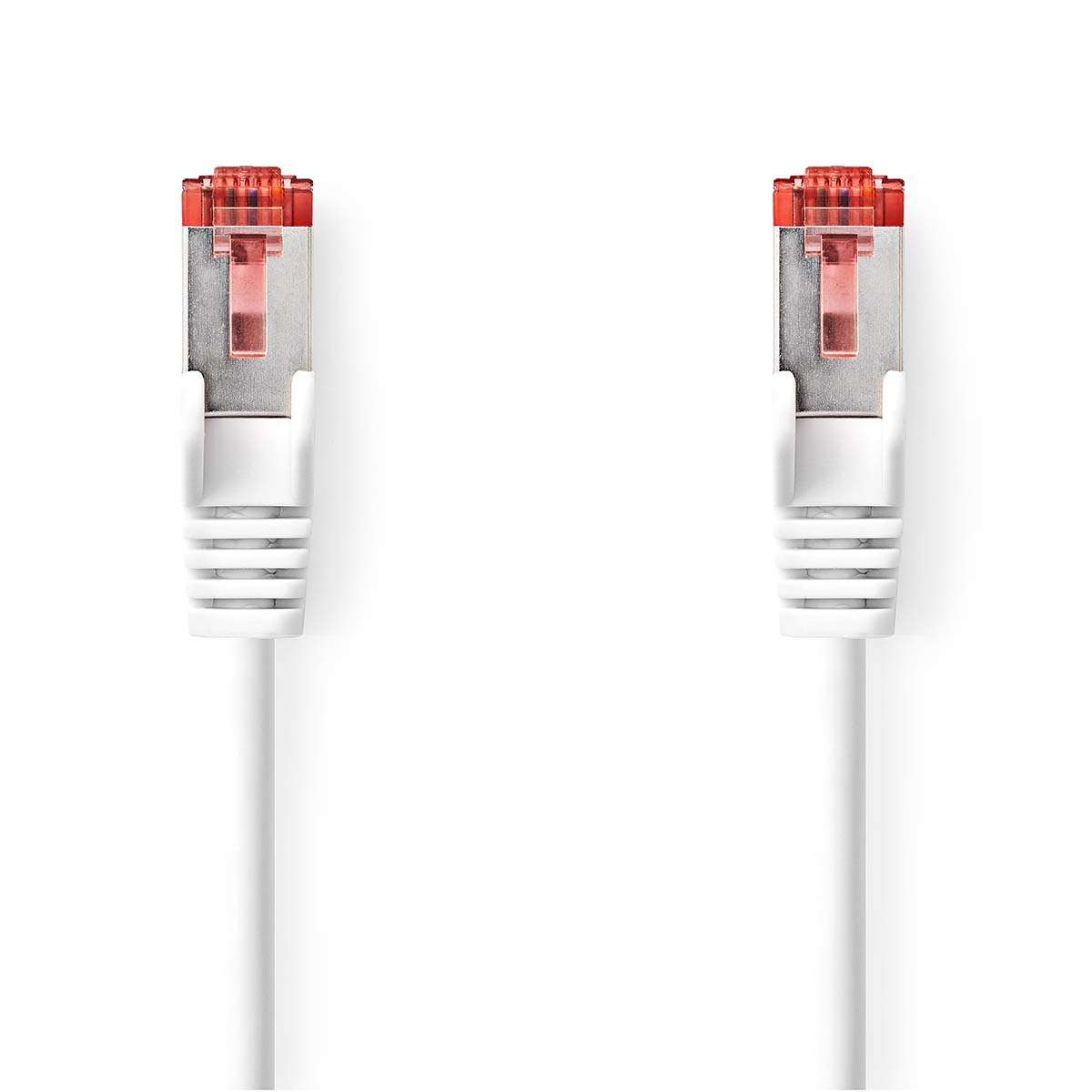 Nedis CAT6-Netzwerkkabel | RJ45 Stecker | RJ45 Stecker - S/FTP | 1.00 m | Innenbereich | Rund | LSZH | Weiss | Blister Kabel Produkt Bild 2