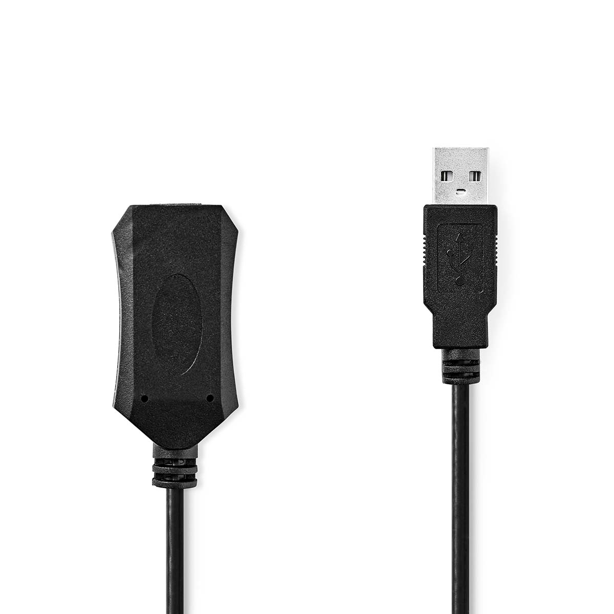 Thumbnail - Nedis USB-Verlängerungskabel 10m USB-A Stecker | USB-A Buchse 480 Mbps | 10.0 m | Rund | Vernickelt | PVC | Kupfer | Lab...