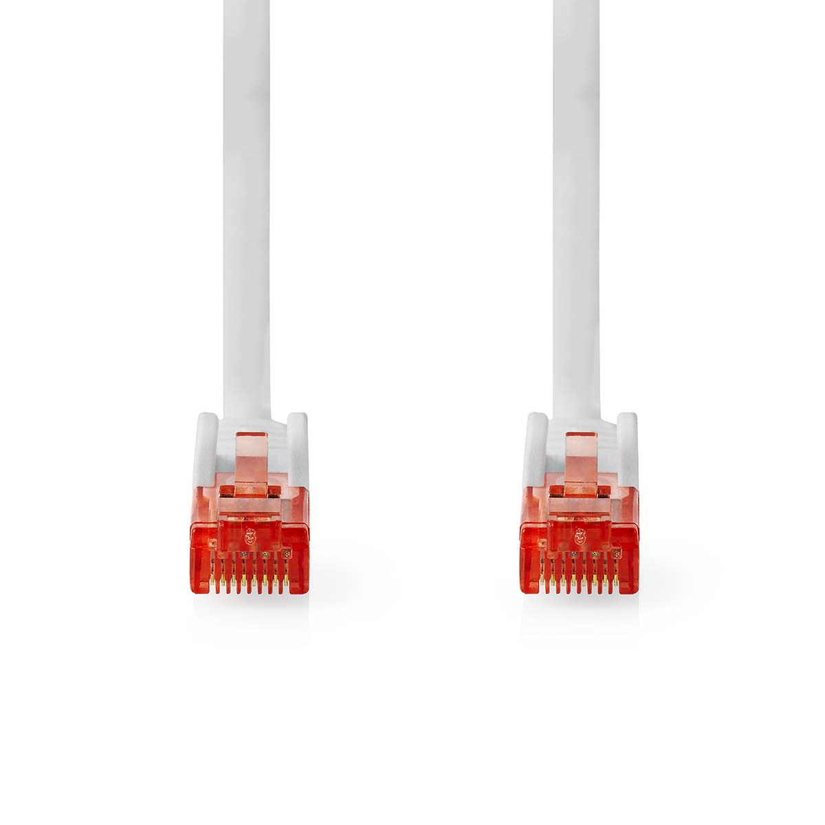 Nedis CAT6-Netzwerkkabel - RJ45 Stecker | 3.00 m | weiß U/UTP | Rund | PVC | Label