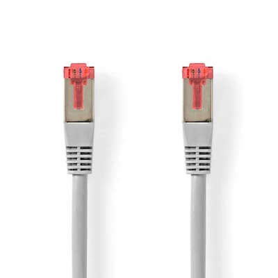 Thumbnail - Nedis Cat 6 Kabel | RJ45 Stecker | RJ45 Stecker | S/FTP | 2.0 m | rund | ABS / PVC | Grau | Aufhänger