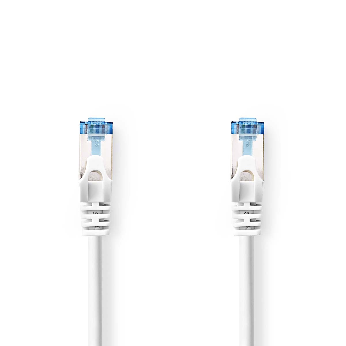 Thumbnail - Nedis CAT6a-Netzwerkkabel - S/FTP | RJ45 Stecker | 0.25m Snagless | Rund | LSZH | Weiss | Label