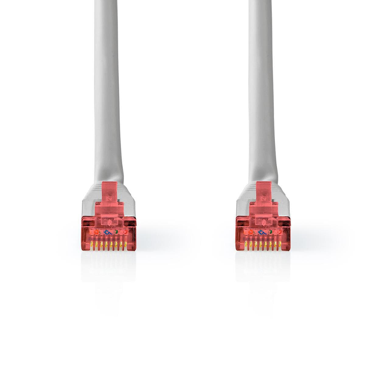 Nedis Cat 6 Kabel | RJ45 Stecker | RJ45 Stecker | S/FTP | 20.0 m | rund |  PVC | Grau | Aufhänger Kabel Produkt Bild 2