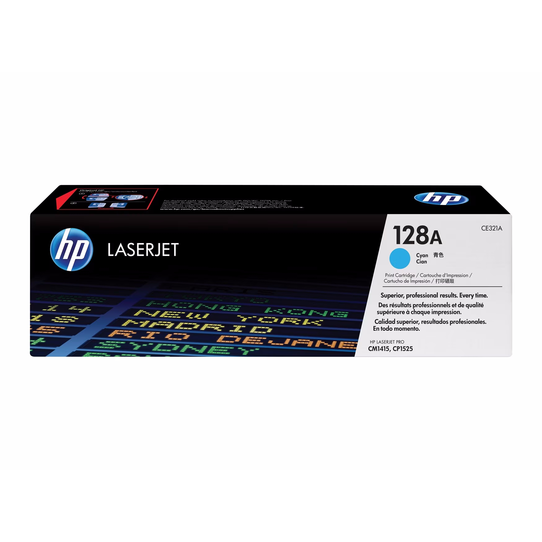 HP 128A CE321A Original LaserJet Tonerkartusche Cyan