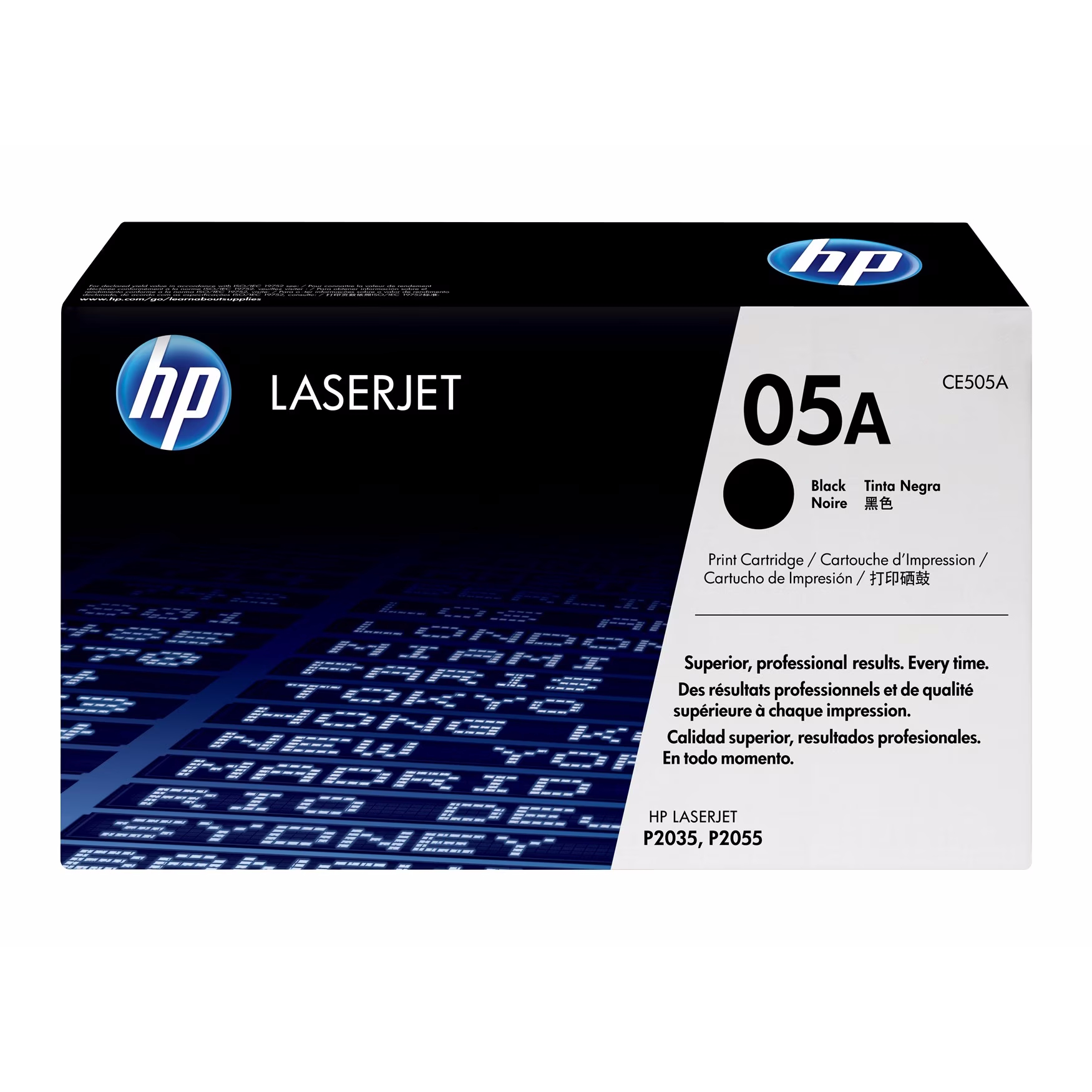 HP 05A CE505A Original LaserJet Tonerkartusche Schwarz
