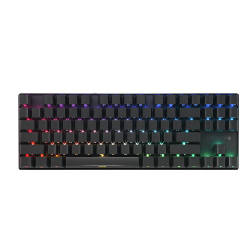 CHERRY MX 8.2 TKL WIRELESS RGB Kabellos, Anti-Ghosting, Bluetooth 5.2, CHERRY MX RGB BROWN-Switche