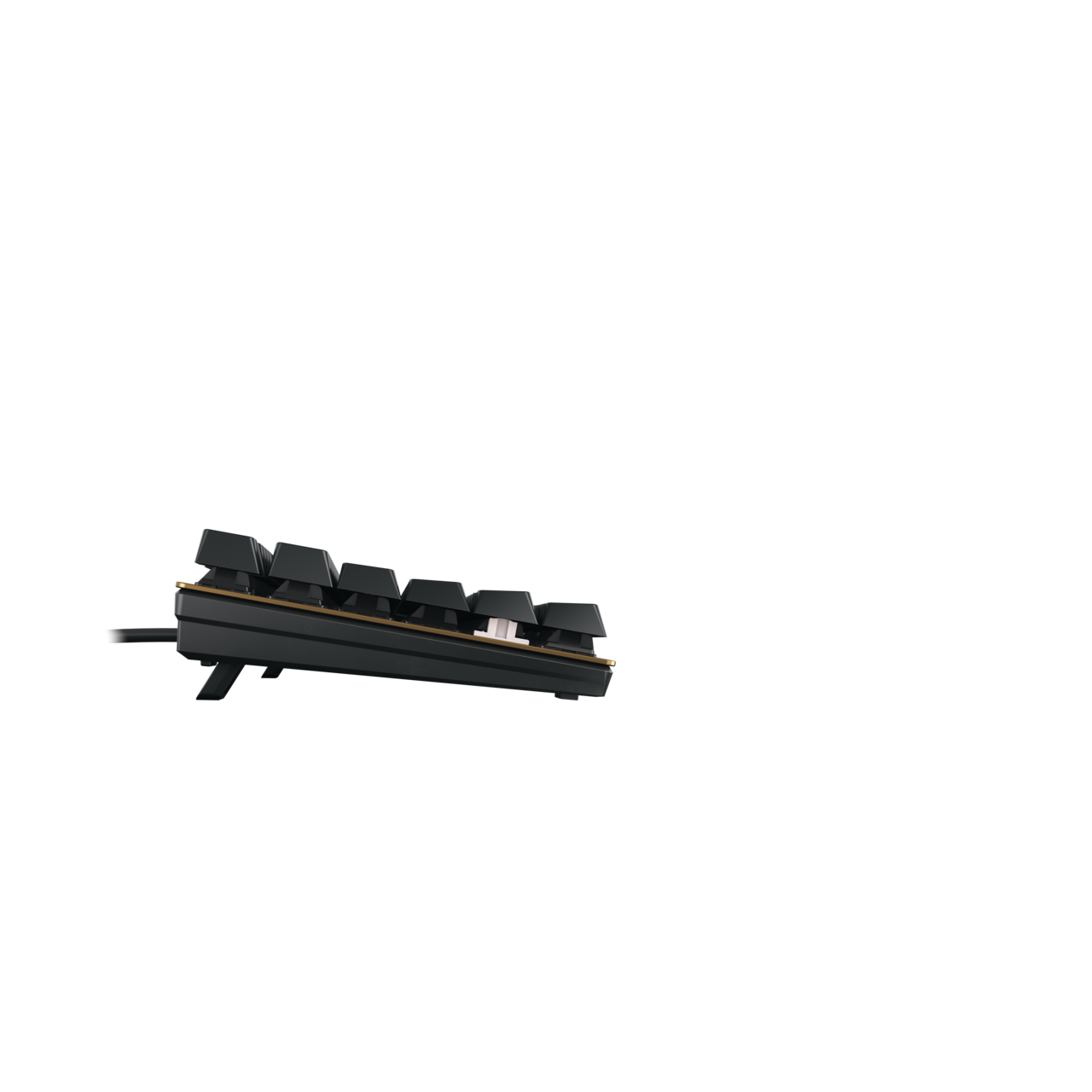 CHERRY KC 200 MX Tastatur Schwarz-Bronze / MX2A Silent Red Switch, Kabelgebunden