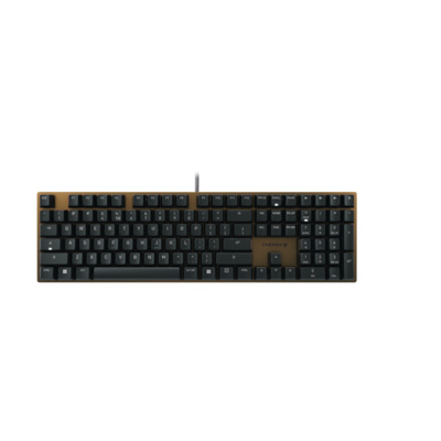 CHERRY KC 200 MX Tastatur, Schwarz-Bronze / MX2A Brown Switch, Kabelgebunden