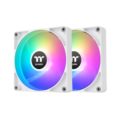 Thermaltake CT120 Reverse ARGB Sync White 2 Pack | Gehäuselüfter