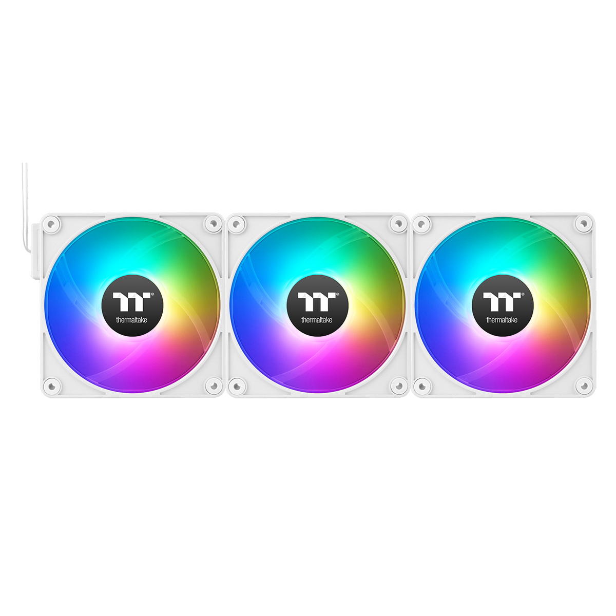 Thumbnail - Thermaltake CT140 EX Reverse ARGB Sync White 3 Pack Gehäuselüfter
