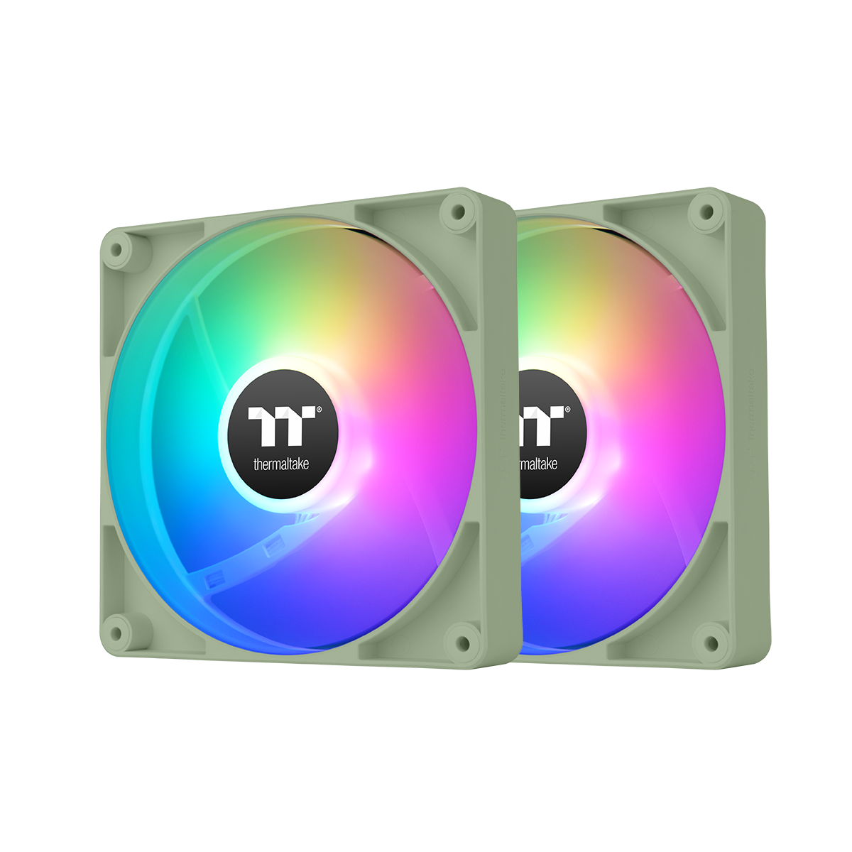 Thermaltake CT120 ARGB Sync Matcha Green 2 Pack | Gehäuselüfter