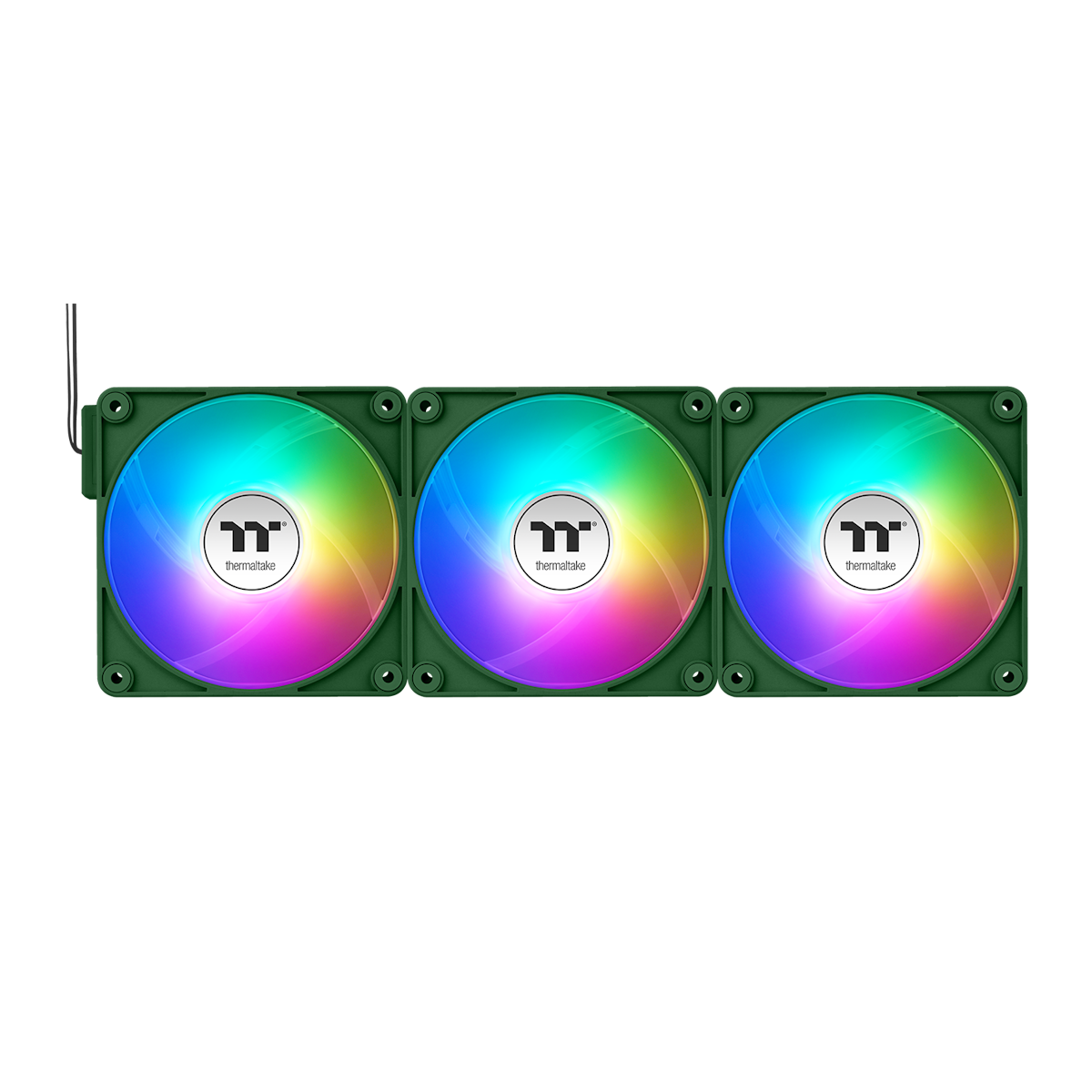 Thermaltake CT120 EX ARGB Sync Racing Green 3er-Pack | Gehäuselüfter