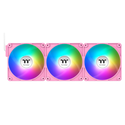 Thermaltake CT140 EX Reverse ARGB Sync Pink 3 Pack Gehäuselüfter