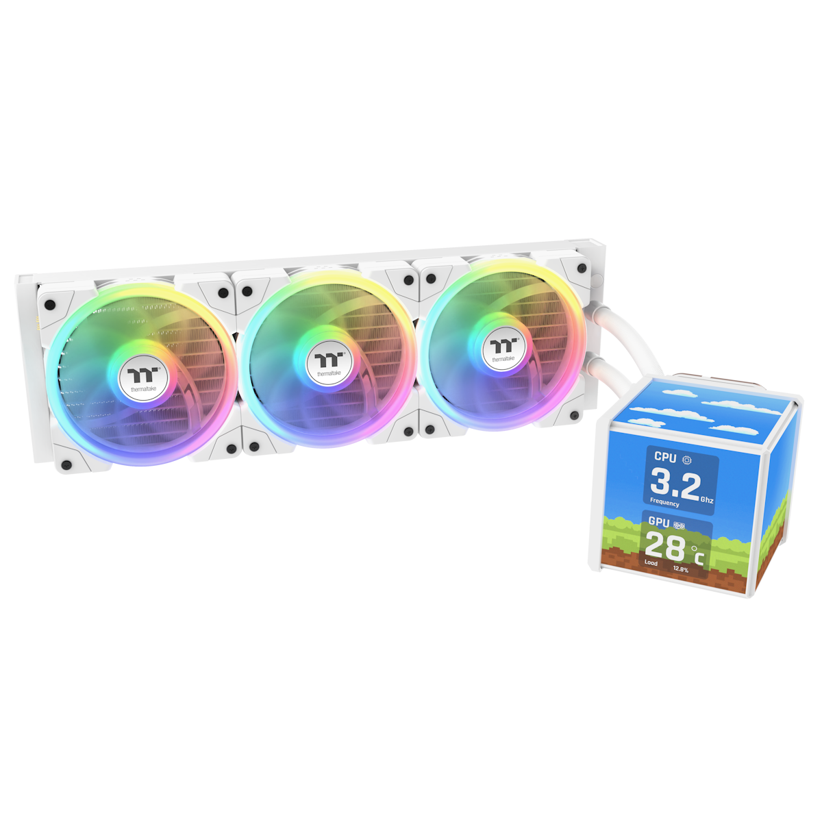 Thermaltake MINECUBE 360 Ultra Snow | AiO-Wasserkühlung