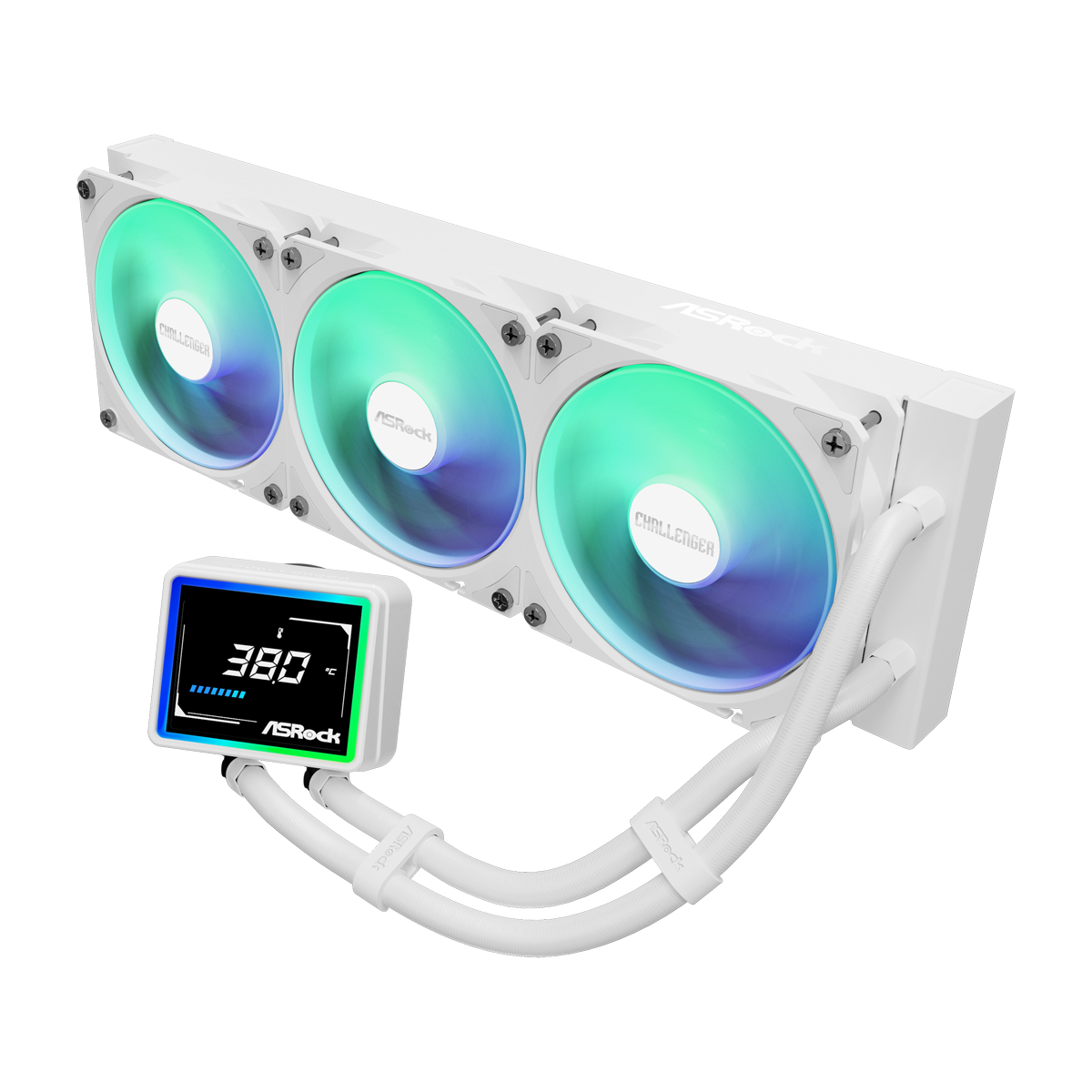 ASRock Challenger 360 Digital White | AiO-Wasserkühlung