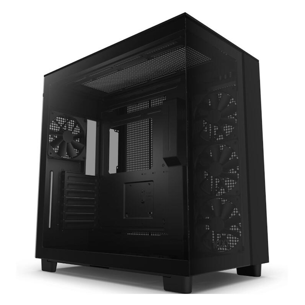 NZXT H9 FLOW schwarz | PC-Gehäuse B-Ware